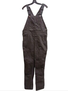 REI Dark Green Women's Canvas Overalls Size 8